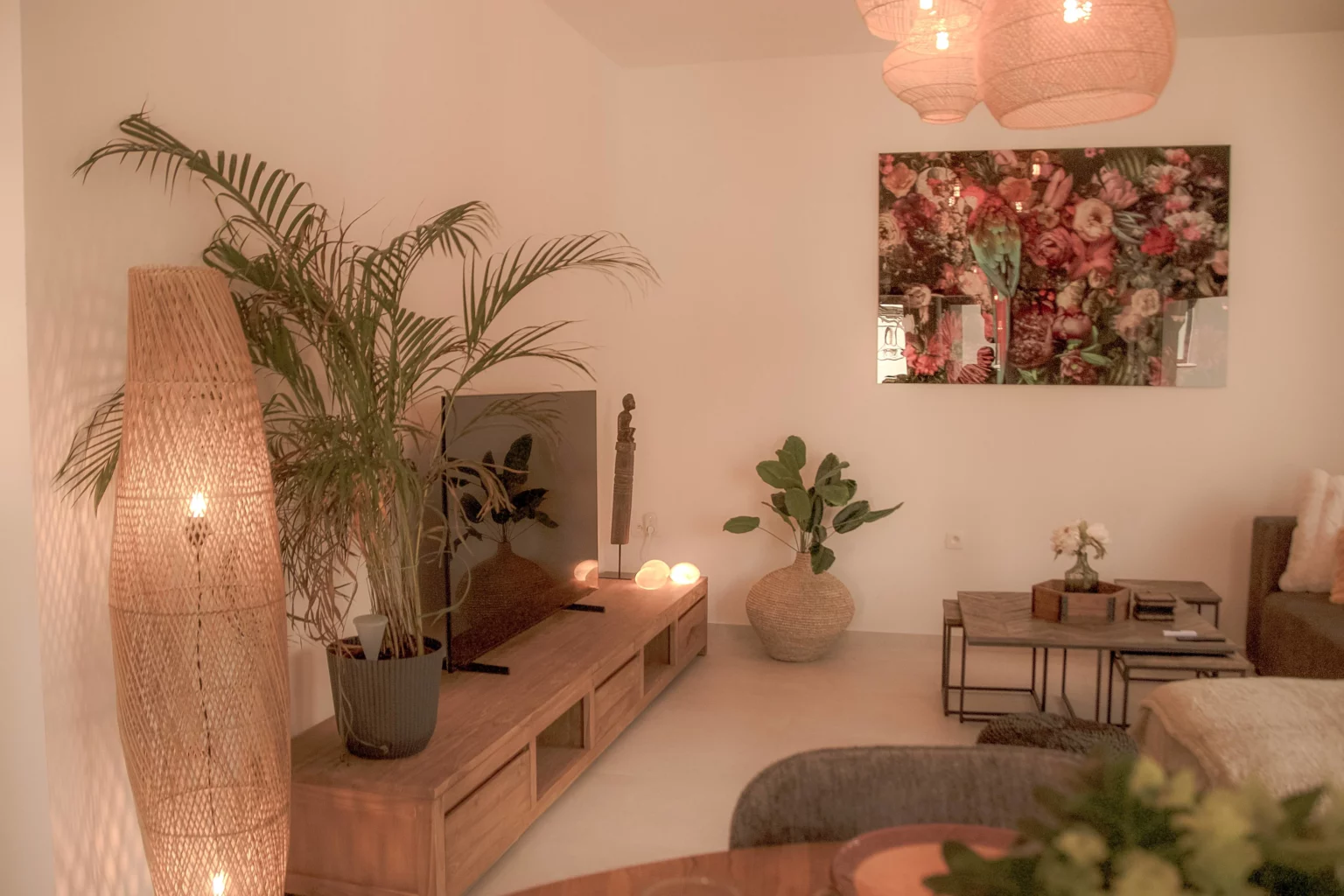 Appartement Canggu 2 Chambres Terrasse Salon Coin TV