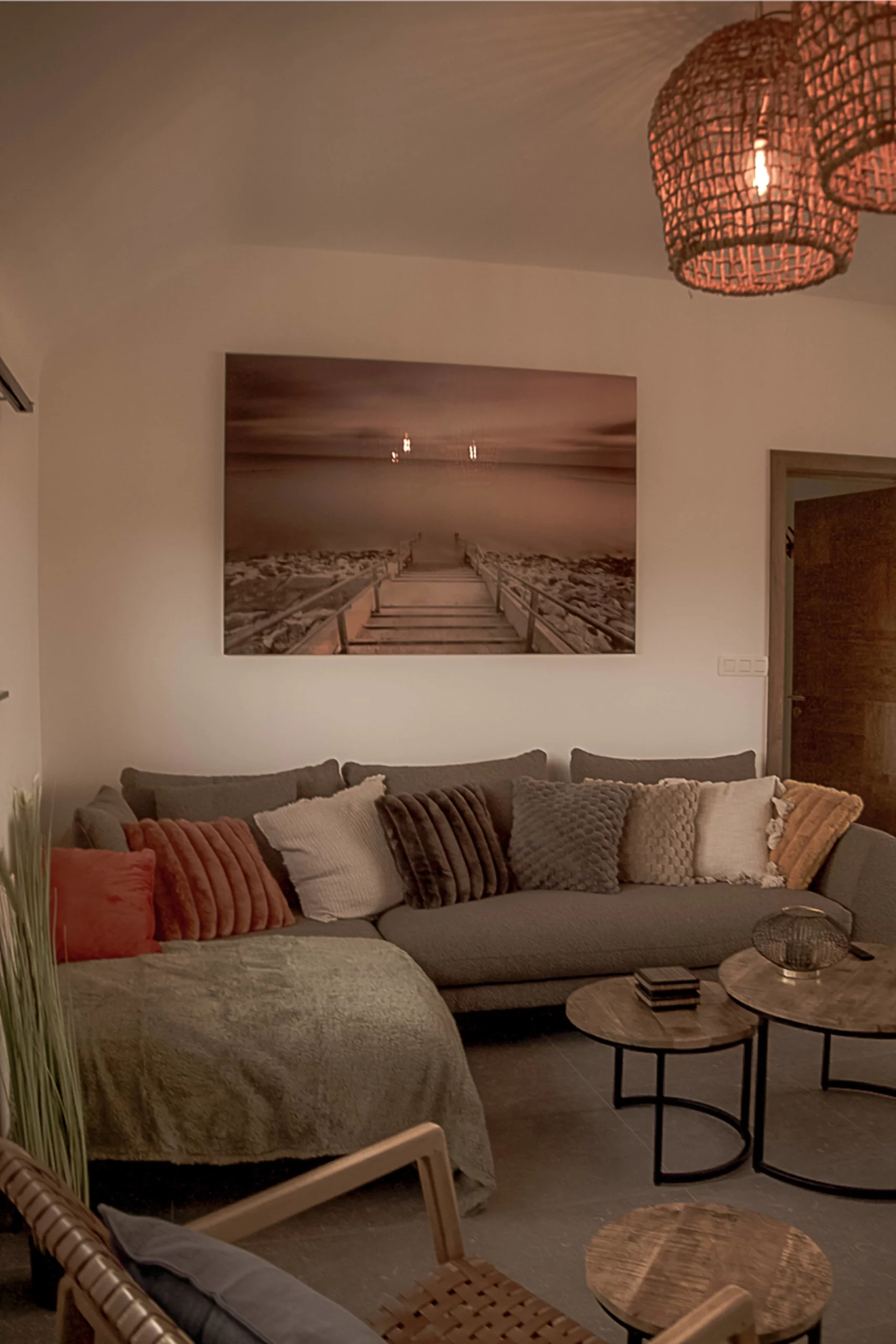 Appartement Nusa 2 chambres Terrasse Salon Vue Ensemble