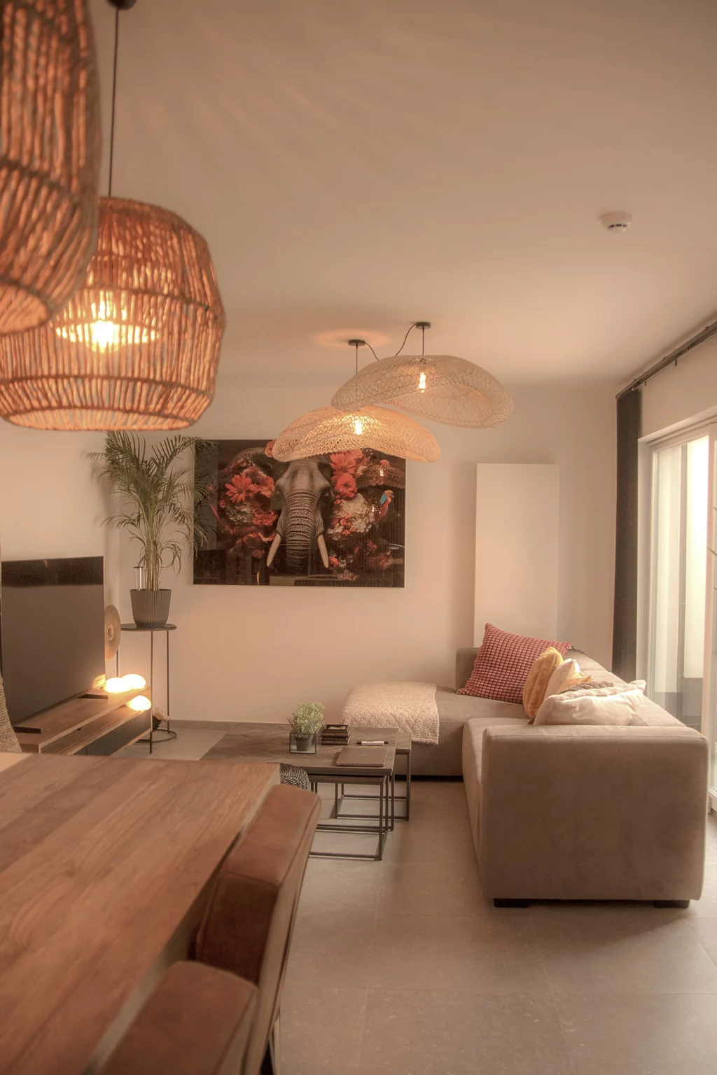 Appartement Sanur 3 chambres Terrasse Salon Vue Cuisine