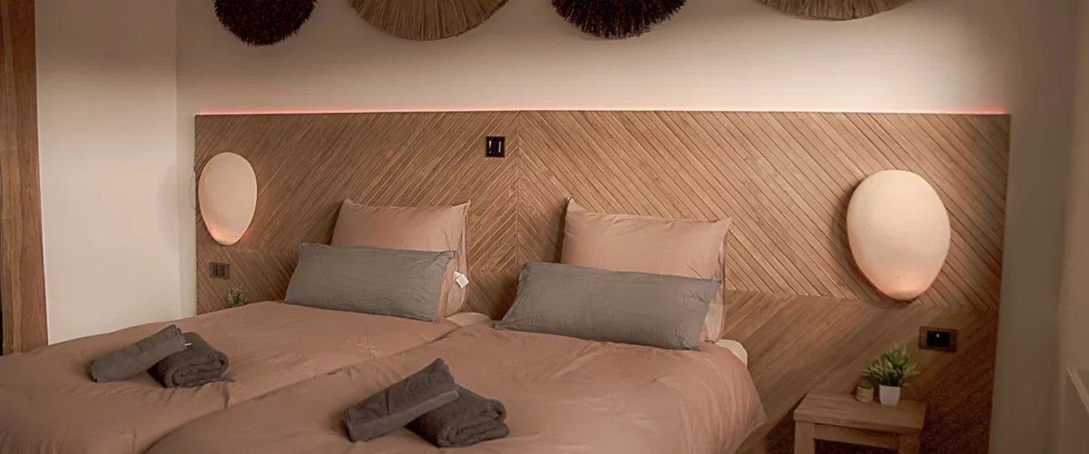 Appartement Nusa 2 chambres Terrasse Chambre 1 Vue Ensemble